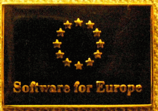 Badge on my jacket lapel